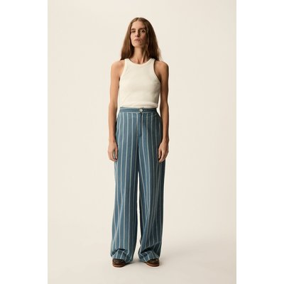 Pantalon large rayé VALENTIN DES PETITS HAUTS