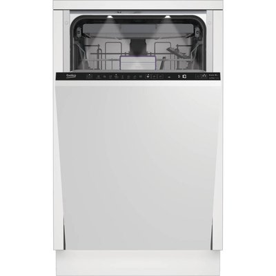 Lave vaisselle tout integrable 45 cm BDIS38040A sans facade BEKO