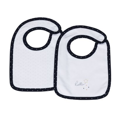 Bavoirs lot de 2 en coton SAUTHON