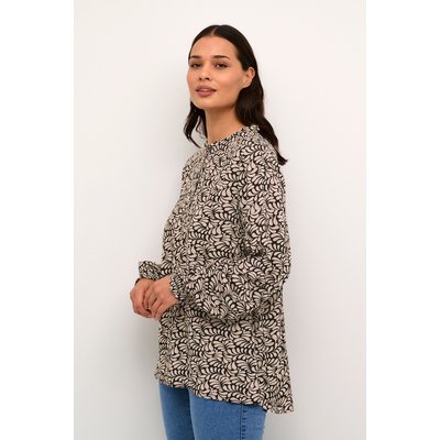 Chemisier BPliva Col Henley Rond Coupe Décontractée KAFFE