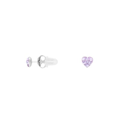 Boucles d'oreilles en argent 925 et oxyde de zirconium CLEOR