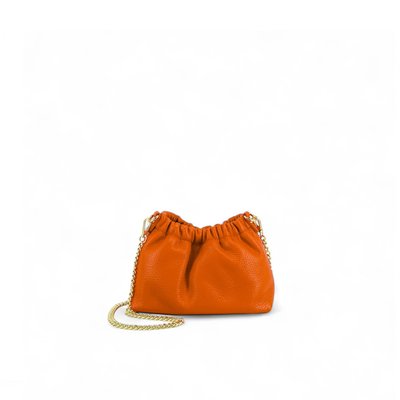 Mini-sac à main pouch en cuir grainé LA POUCHINETTE OH MY BAG