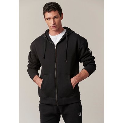 Sweat à capuche zippé en coton molletonné pour homme DRED DEELUXE