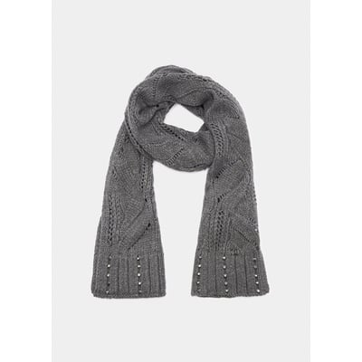 Écharpe en laine mélangée avec strass LIU JO