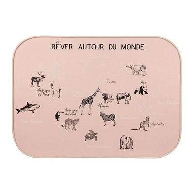 Décoration Murale Carte Du Monde  70x50 DECORATIE