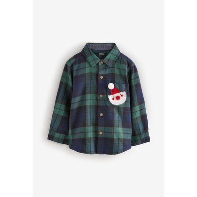 Chemise à manches longues et carreaux NEXT
