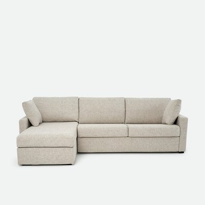 Canapé d'angle, convertible, 4 places, Standard, tissu texturé moucheté, TIMOR LA REDOUTE INTERIEURS