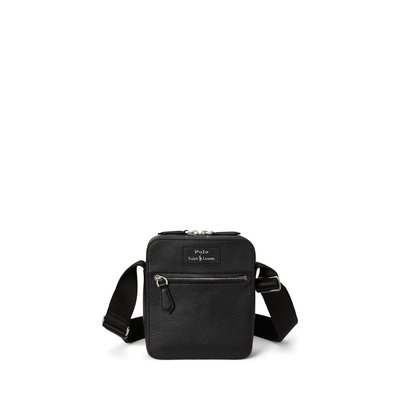 Sac à bandoulière en cuir grainé POLO RALPH LAUREN