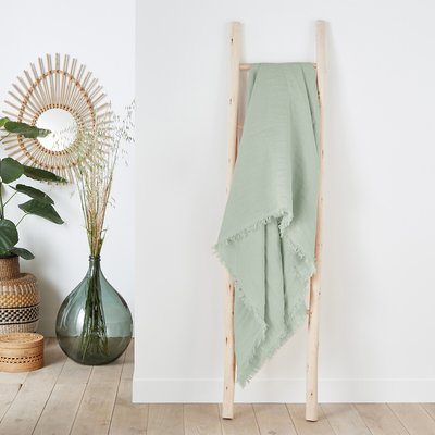 Decke Linange, gewaschenes Leinen LA REDOUTE INTERIEURS