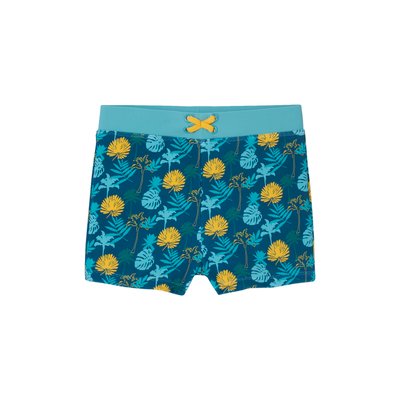 Boxer de bain imprimé tropical VERTBAUDET