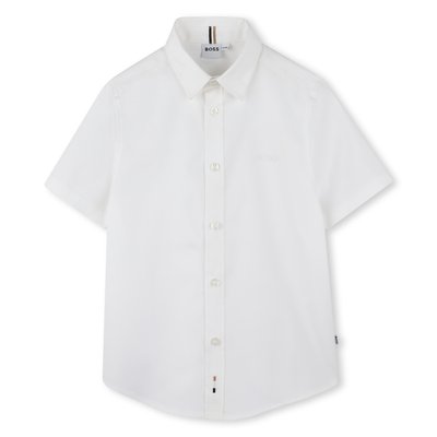 Chemise en coton uni BOSS KIDSWEAR