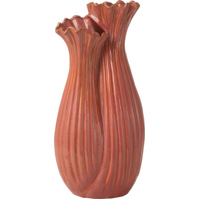 Vase duo argile cuivrée  style botanique  élégant RECOLLECTION