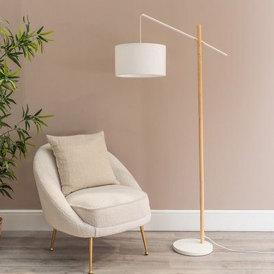 Wooden Arch Floor Lamp Base SO'HOME