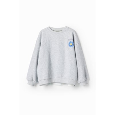 Desigual - Sweat-shirt oversize à illustration fleur DESIGUAL