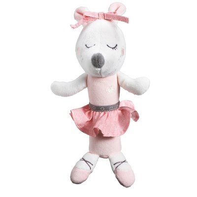 Hochet Petite souris danseuse étoile en velours SAUTHON