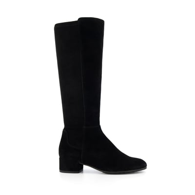 Bottes au genou en daim extensible - TAYLA DUNE LONDON