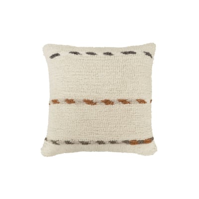 Coussin avec housse en laine Jajim NOMAD LORENA CANALS