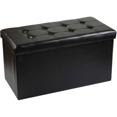 Banc coffre polyuréthane couvercle capitonné JARDINDECO