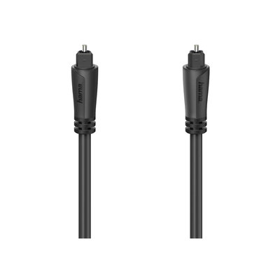 Câble optique Optique audio fiche ODT 5M Noir HAMA