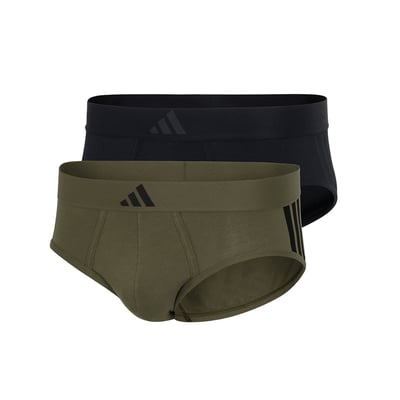 Slips, lot de 2, ACTIVE FLEX COTTON 3 STRIPES ADIDAS SPORTSWEAR