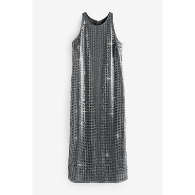 Robe midi à paillettes NEXT
