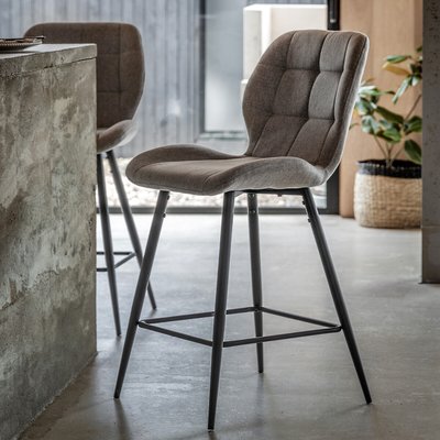 Dover Quilted Bar Stool (Set of 2) SO'HOME