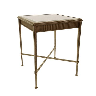 Bout de canapé avec bandeau mouluré L45 cm - ANTOINETTE SIGNATURE