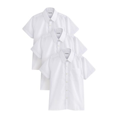 Chemise d'école regular, lot de 3 NEXT