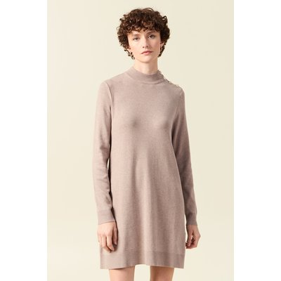 Robe pull droite col montant BONOBO