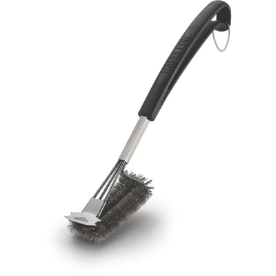 Brosse barbecue en inox avec racloir 62063 NAPOLEON