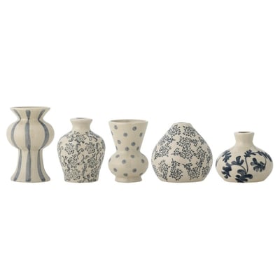 Set de 5 petits vases grès  Quinto BLOOMINGVILLE