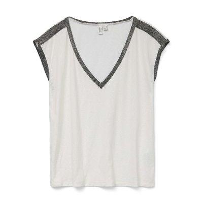 Camiseta con cuello de pico VERO MODA