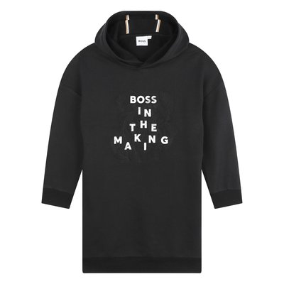 Robe sweat-shirt à capuche BOSS KIDSWEAR