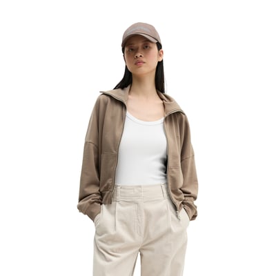 Veste sweat oversize avec du coton recyclé MARC O'POLO