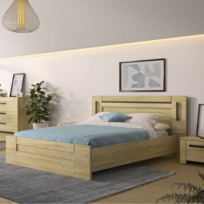 Lit led sensitive avec son tiroir de lit TERRE DE NUIT