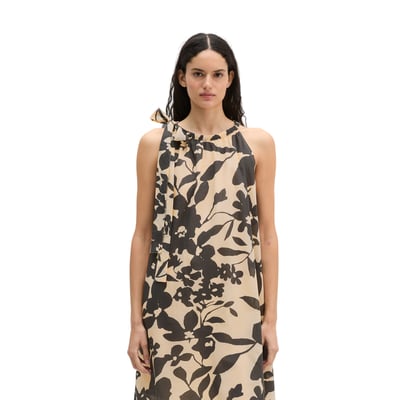 Robe d'été sans manches loose en voile de coton imprimé MARC O'POLO