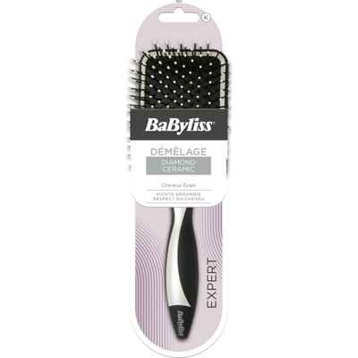 Brosse à cheveux Démêlante DIAMOND CERAMIC cheveux épais BABYLISS