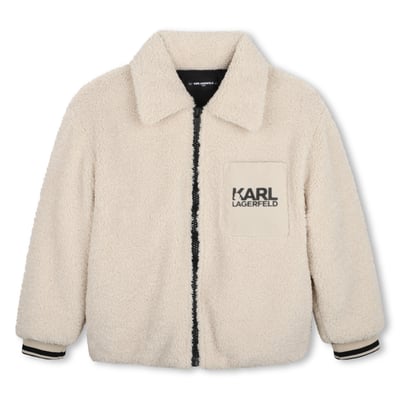 Blouson en sherpa KARL LAGERFELD KIDS