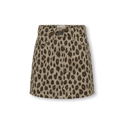 Korte rok met luipaardprint KIDS ONLY