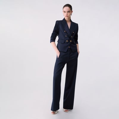 Blazer Double-Breasted à Rayures LIU JO