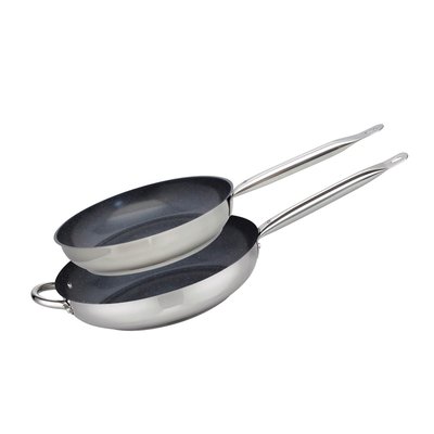 Lot 2 poêles de cuisson avec revêtement céramique sans PFAS ELO