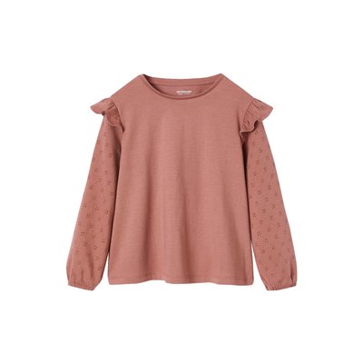 Tee-shirt volanté BASICS VERTBAUDET