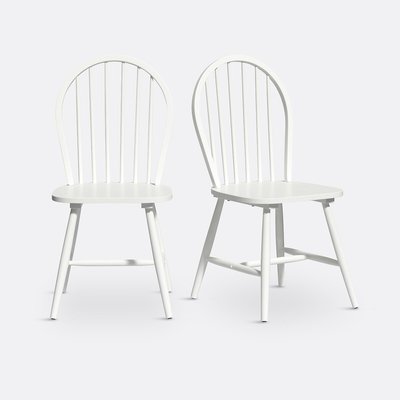 Set van 2 stoelen met spijlen, Windsor LA REDOUTE INTERIEURS