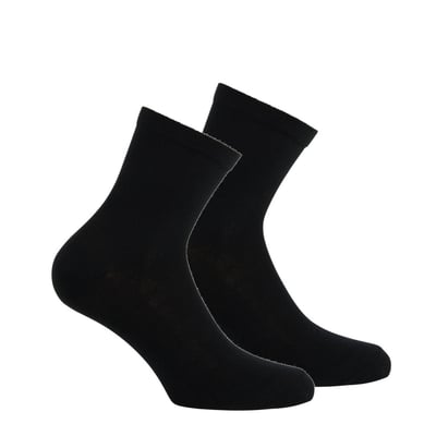 Pack de 2 paires de socquettes jersey en pur coton KINDY
