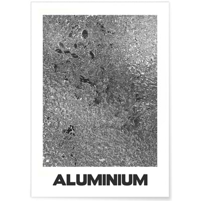 Affiche 'Aluminium' L'AFFICHERIE