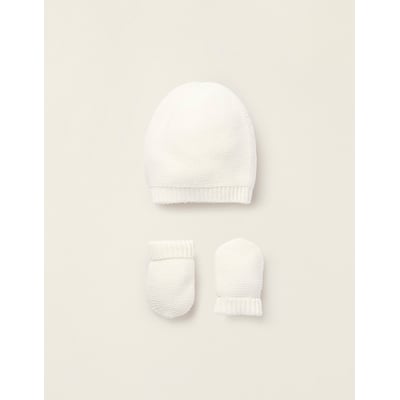 Ensemble Bonnet + Gants en Maille ZIPPY