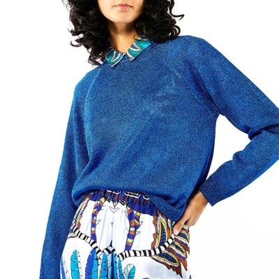 Pull manches longues col rond ROMY WILD