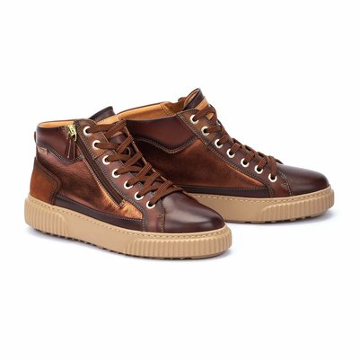 Sneakers alte pelle donna top