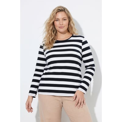 T-shirt à larges rayures larges ULLA POPKEN
