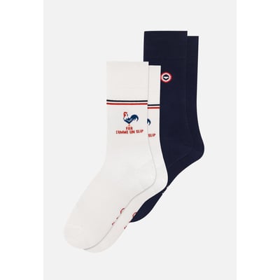 Lot de 2 chaussettes mi-hautes en coton Robuste LE SLIP FRANCAIS